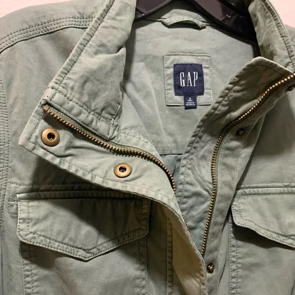 Gap Green Utility Jacket size Small - Picture 9 of 9
